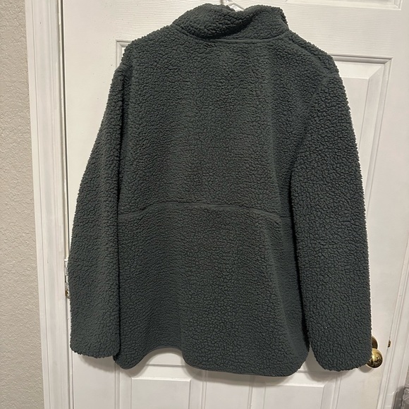 32 degrees XXL Cozy Gray Fleece Jacket - Picture 3 of 4